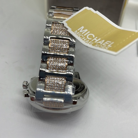 Brand New Michael Kors Diamond series Unisex Watch MK7098 silver - Picture 13 of 14
